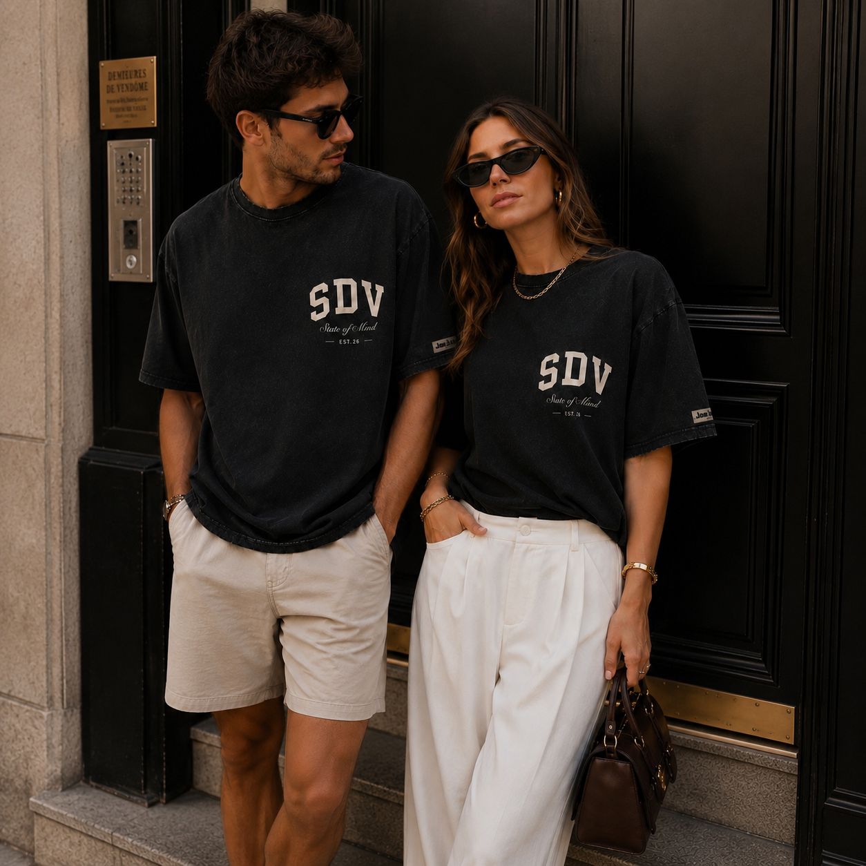 T-Shirt SDV noir